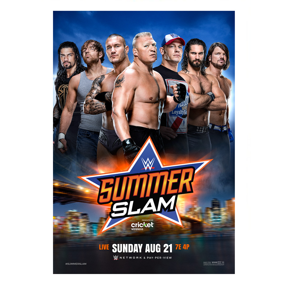 Original SummerSlam poster
