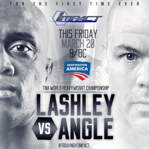 Lashely vs Angle - Wrestling Examiner - WrestlingExaminer.com