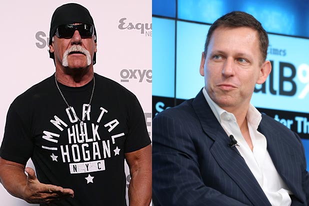 Hulk Hogan and Peter Thiel - Wrestling Examiner