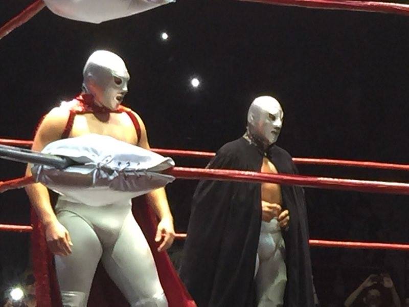 Santo Jr Debut With El Hijo Del Santo - Wrestling Examiner