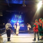 Santa vs Jesus FreakShow Wrestling - Wrestling Examiner