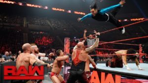 Jeff Hardy flips onto The Club, The Shinning Stars, and Sheamus and Cesaro - Wrestling Examiner