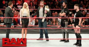 The Miz, Dean Ambrose, Seth Rollins, and Finn Balor in WWE Raw - Wrestling Examiner