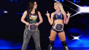 Alexa Bliss & Nikki Cross vs. Sasha Banks & Bayley