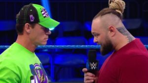 John Cena and Bray Wyatt Face to Face