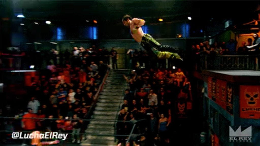 Angelico Dive Lucha Underground - Wrestling Examiner