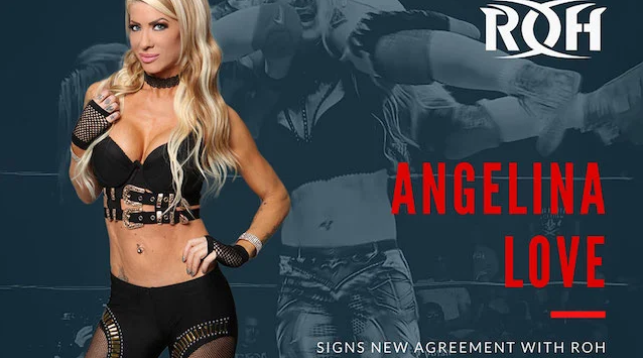 Angelina Love Officially Signs New Contract With ROH - Wrestling Examiner