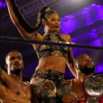 Bianca Belair with The Street Profits - Wrestling Examiner