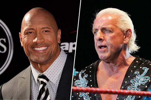 Ric Flair and The Rock - Wrestling Examiner