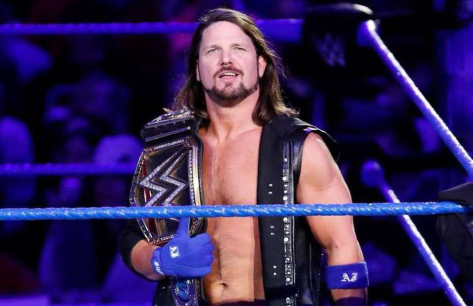 AJ Styles Champion - Wrestling Examiner