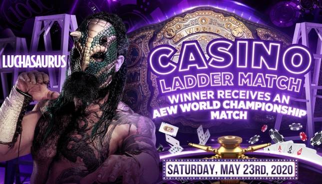 Luchasaurus Added to Casino Ladder Match at Double Or Nothing - Wrestling Examiner