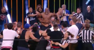 Mike Tyson & Chris Jericho Brawl - Wrestling Examiner