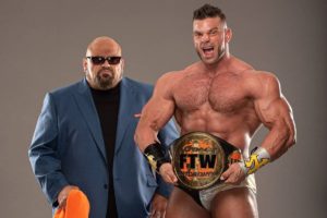 Brian Cage with Taz - Wrestling Examiner