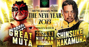 Shinsuke Nakamura vs Great Muta Pro-Wrestling NOAH